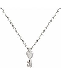 De Roms - The Promise Molten Small Key Necklace - Lyst