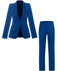 Tia Dorraine - Vision Tailored Blazer & Trousers Suit - Lyst