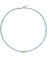 Bombyx House - Tiny Topaz Cluster Necklace - Lyst