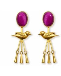 Esttese - Liberte Stone Earrings - Lyst