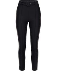 Goldie Byrd - Belted Hybrid Pants - Lyst