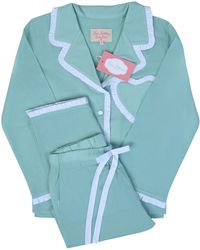 Love Letters X - Dolce Pistachio Pale/ Pajama Set - Lyst