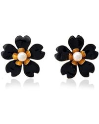 Milou Jewelry - Buttercup Flower Earrings - Lyst