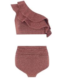 Nur Karaata - Cliantha Sparkle Rose Bikini - Lyst