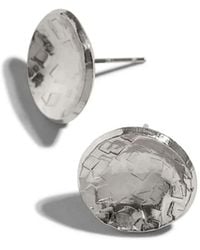Jaredjamin - Buttercup Textured Stud Post Earrings - Lyst