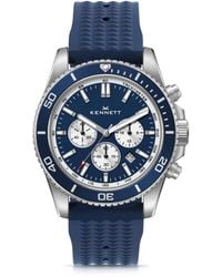 Kennett Watches & Accessories - Kennett Pacesetter Chronograph Watch With Fkm Rubber Strap - Lyst