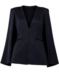 Zafur - Medinah Cape Blazer - Lyst