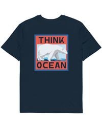 Anchor and Crew - Think Ocean Polar Bear Pixel Art Organic Cotton T-Shirt - Lyst