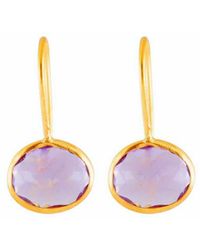Opium Jewels - Oval Drops - Lyst