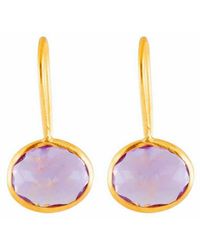 Opium Jewels - Oval Drops - Lyst
