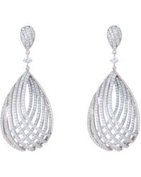 LÁTELITA London - Vortex Teardrop Earrings Light Aquamarine - Lyst