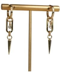 Rachel Nathan - Round Hook & Rectangle Link - Lyst