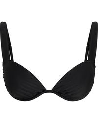 Aja Swimline - Calypso Ruched Bikini Bra Top - Lyst