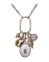 Rare Matters Jewelry - Radiance Charm Mother Of Pearl Necklace - Lyst