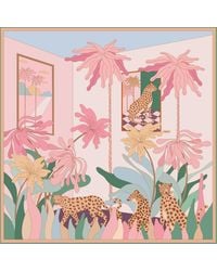 Jessie Zhao New York - Double Sided Silk Scarf Of Indoor Forest - Lyst
