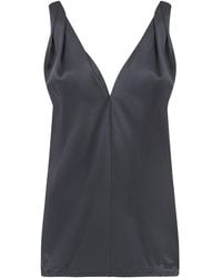 The Summer Edit - Lily Silk Twist Strap Camisole - Lyst