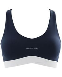 Revyve Active - Midnight Scoop Bra - Lyst