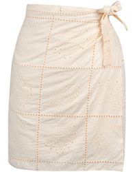 SUNSHINE TIENDA - Ivory Shell Marina Sarong - Lyst