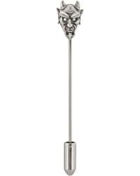 Snake Bones - Devil Lapel Pin - Lyst