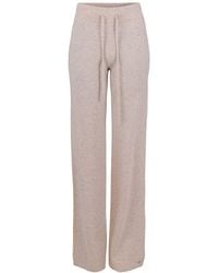 tirillm - Neutrals Andrea Merino Wool Loose Fitted Trouser- Melange - Lyst