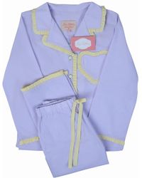 Love Letters X - Dolce Violetta Lilac & Lemon Pajama Set - Lyst