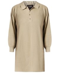 Known Supply - Collared Button Sweater Dress - Lyst