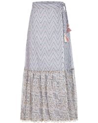 Liminal - Maya Wrap Skirt - Lyst