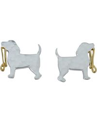 Reeves & Reeves - Spot The Dog Sterling Silver Stud Earrings - Lyst