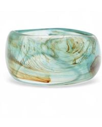 Miss Cecilia - Aqua Drift Bangle - Lyst