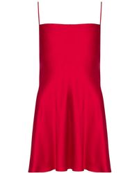 Roses Are Red - The Mini Slipdress - Lyst