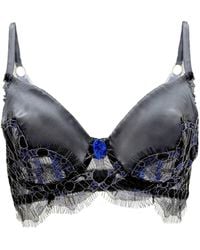 Carol Coelho - Salkantay Lace & Satin Bra - Lyst