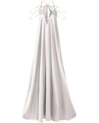 Kargede - Satin Maxi Dress – Long Designer Slip Gown - Lyst