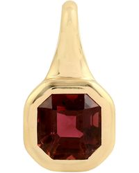 Artisan - 18K Tourmaline Solitaire Pendant - Lyst