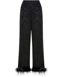 Nocturne - Feathered Pants - Lyst