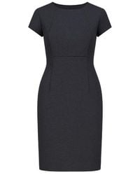 Conquista - Tailored Short Sleeve Dress - Lyst