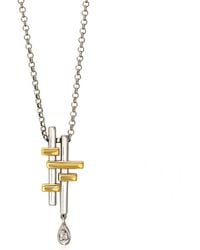 Myrto Katramadou Jewellery - Zen Ideogram Mix Necklace - Lyst