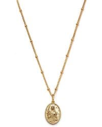 With Love Darling - Abundantia Oval Necklace - Lyst
