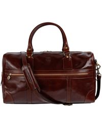 Time Resistance - Leather Duffel Bag For - Lyst