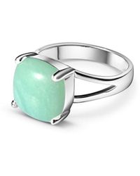 FV Jewellery - La Stèle Amazonite Square Ring - Lyst