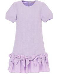 Georgette - Tweed Mini Dress - Lyst
