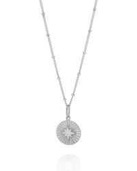 Nellou Jewellery - Shining Star Necklace Sterling - Lyst