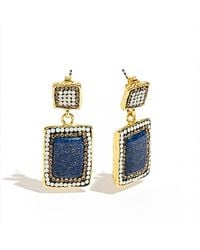 Ornare the Label - Aria Earrings – Lapis Lazuli - Lyst