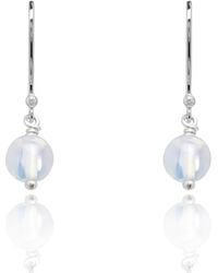 Kaizarin - Neutrals October Birthstone Earrings - Lyst