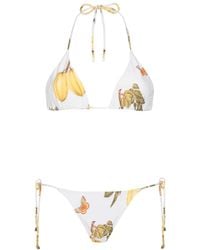Aguaclara - Triangule Top & Side Tie Bottom Fruits De Lest - Lyst