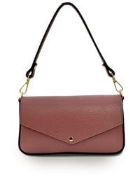 Apatchy London - The Munro Antique Rose Leather Shoulder Bag - Lyst