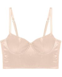Journelle - Iris Underwire Crop Bustier Delicate - Lyst