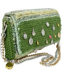 Hilo De Mar - Riquina Hand Knitted Bag With Medals - Lyst