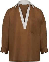 The Summer Edit - Lola Luxe Linen Tunic Shirt - Lyst