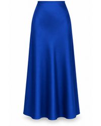 Carloslines - Trumpet Bias Skirt - Lyst