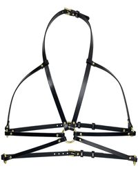 Haute Cuir - Skinny Leather Body Harness - Lyst